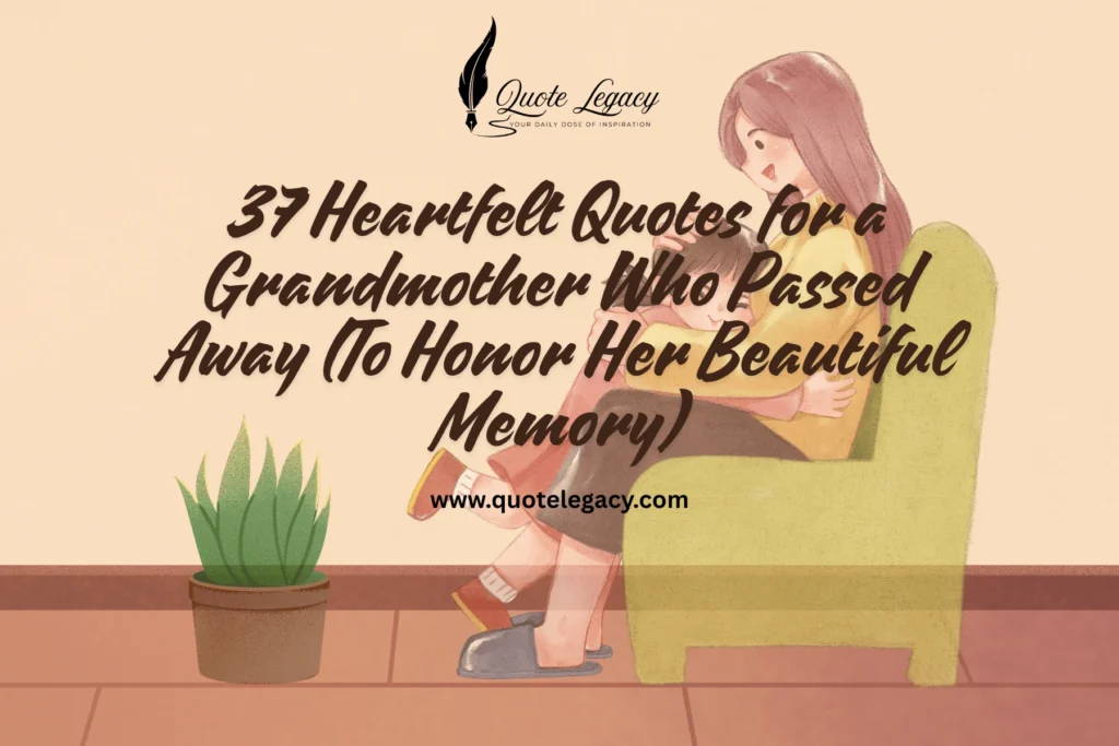 37 Heartfelt Quotes for a Grandmother Who Passed Away (To Honor Her Beautiful Memory)
